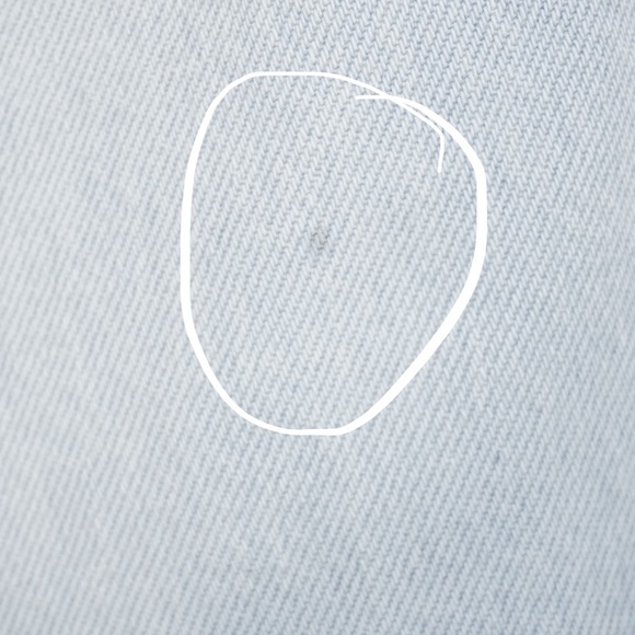 Ralph Lauren Light Blue Cropped Jeans with Frayed Hem - Picture 8 of 8